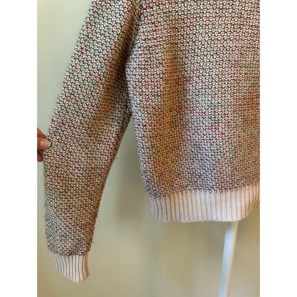 Chloé Multicolor Wool-Blend Textured Sweater, Size XS - Picture 3 of 5